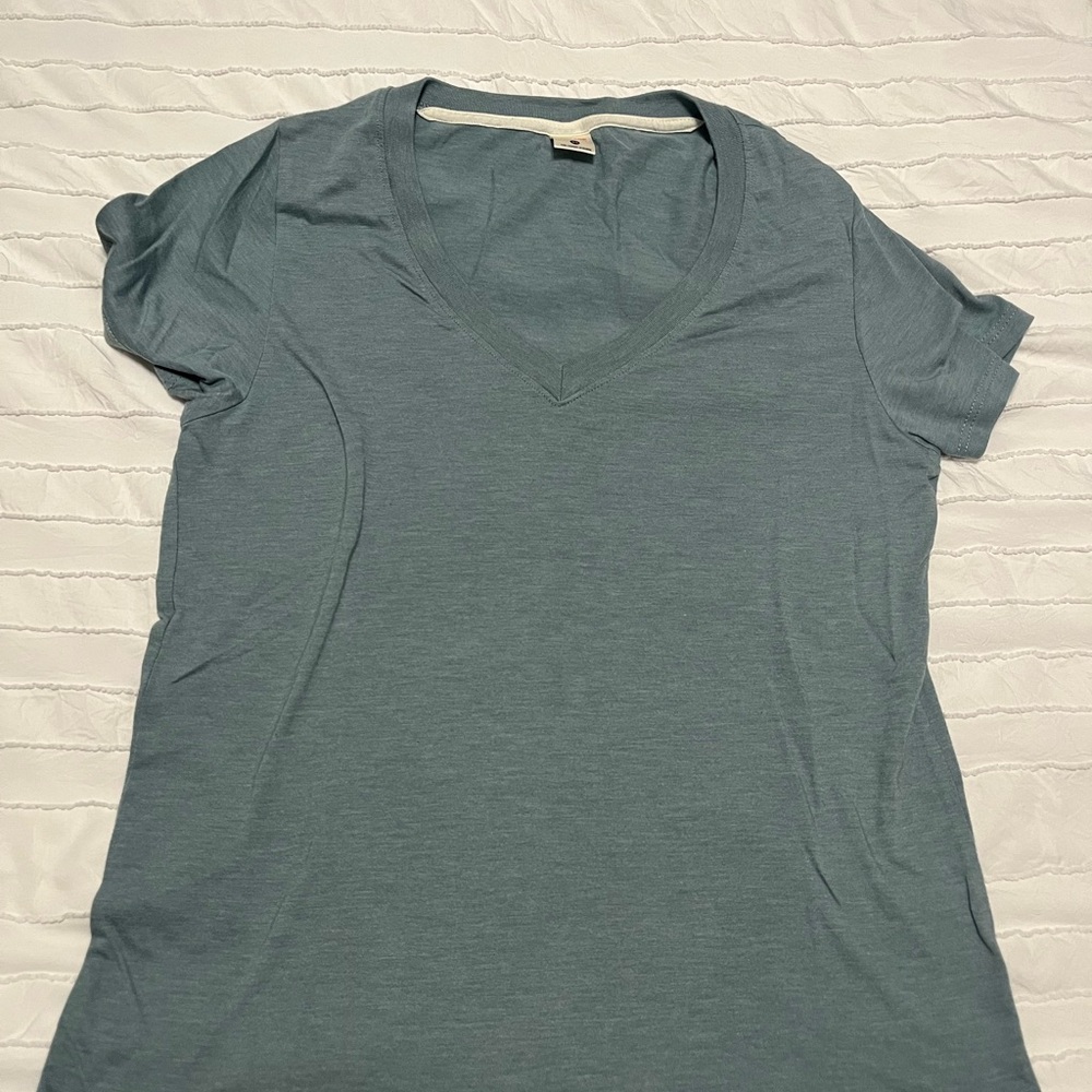 Classic Blue V-Neck Homage Women's T-shirt